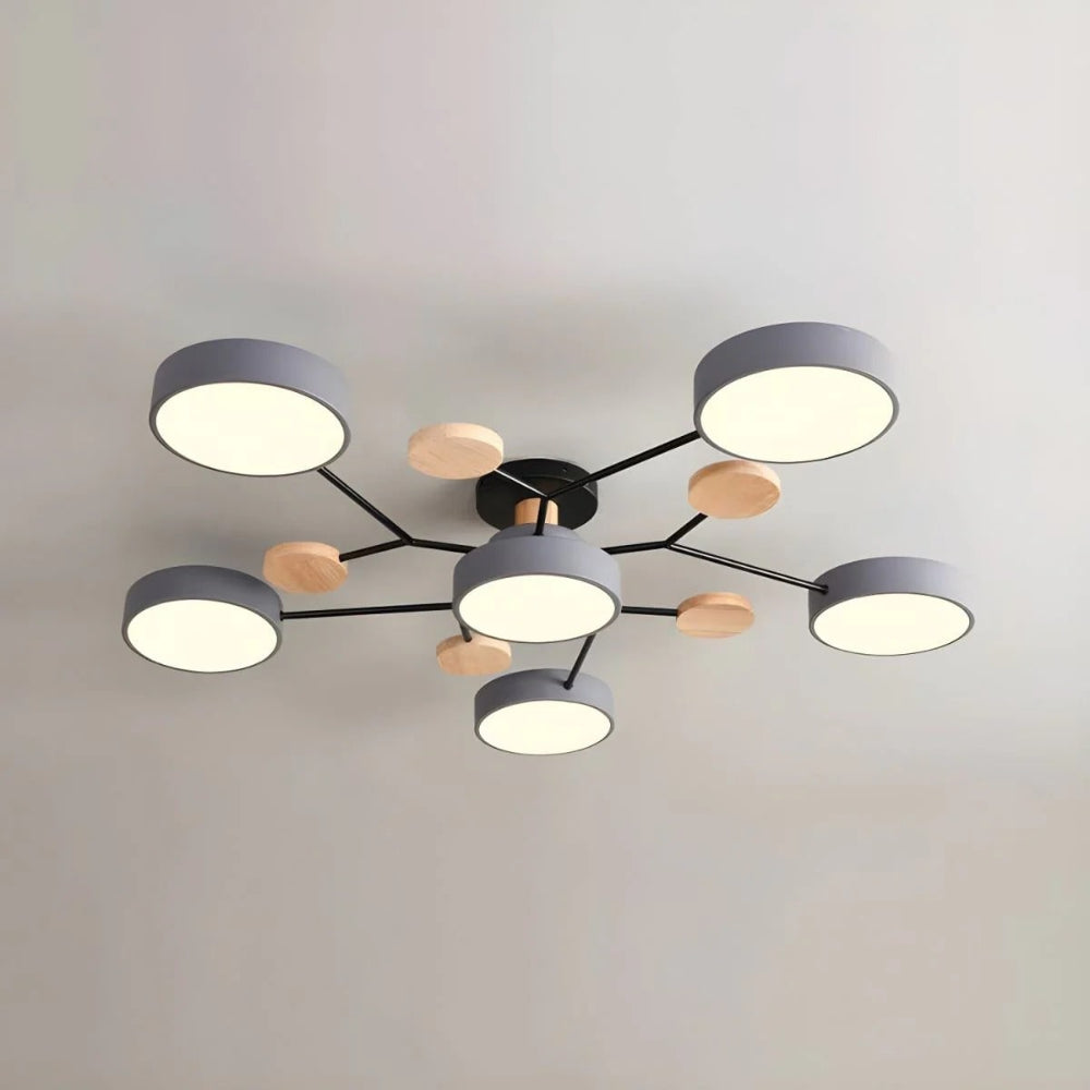 Celeste Semi Flush LED Chandelier