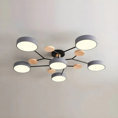 Celeste Semi Flush LED Chandelier