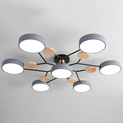 Celeste Semi Flush LED Chandelier