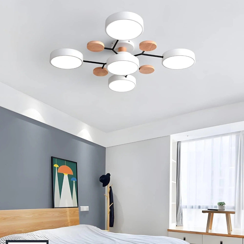 Celeste Semi Flush LED Chandelier
