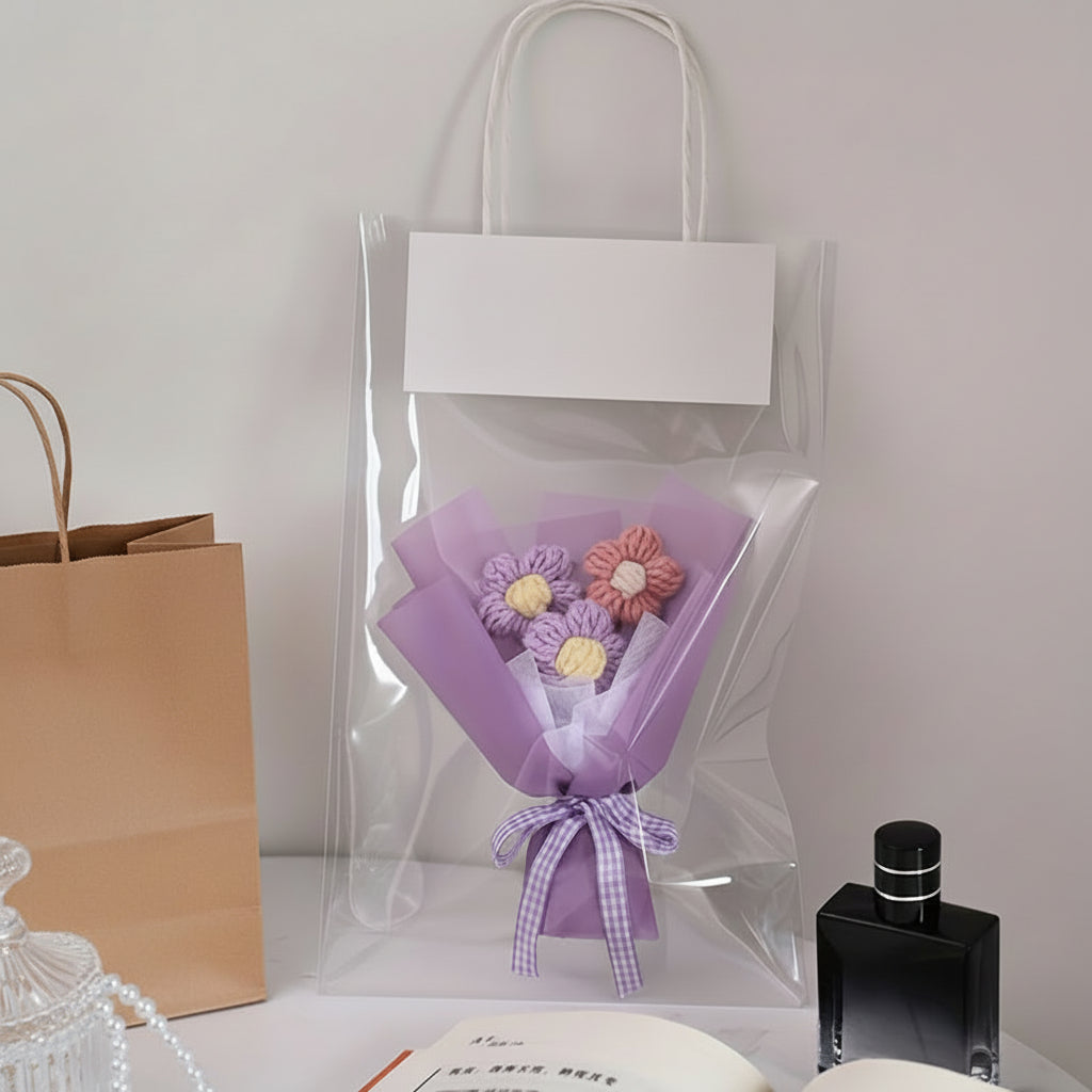 Mini Wrapped Flower Bouquet Gift