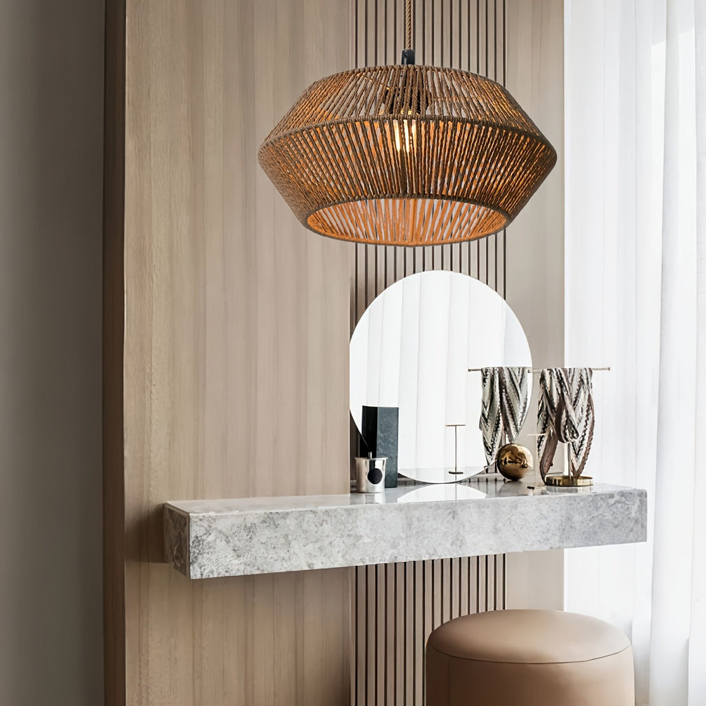 Paper Rope Pendant Light Shade