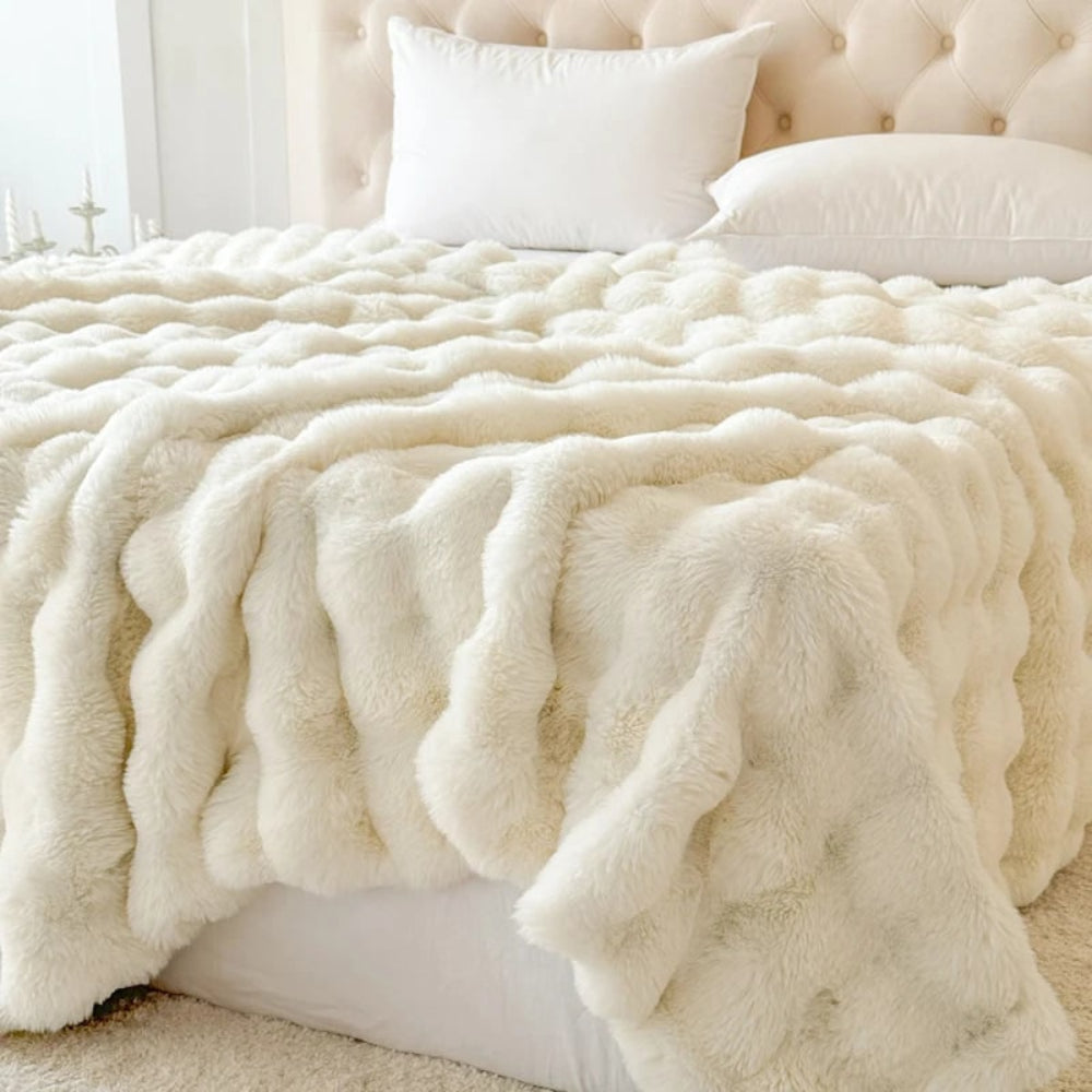 Arctic Faux Fur Throw