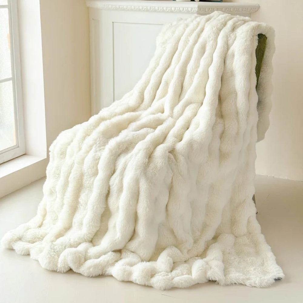 Arctic Faux Fur Throw