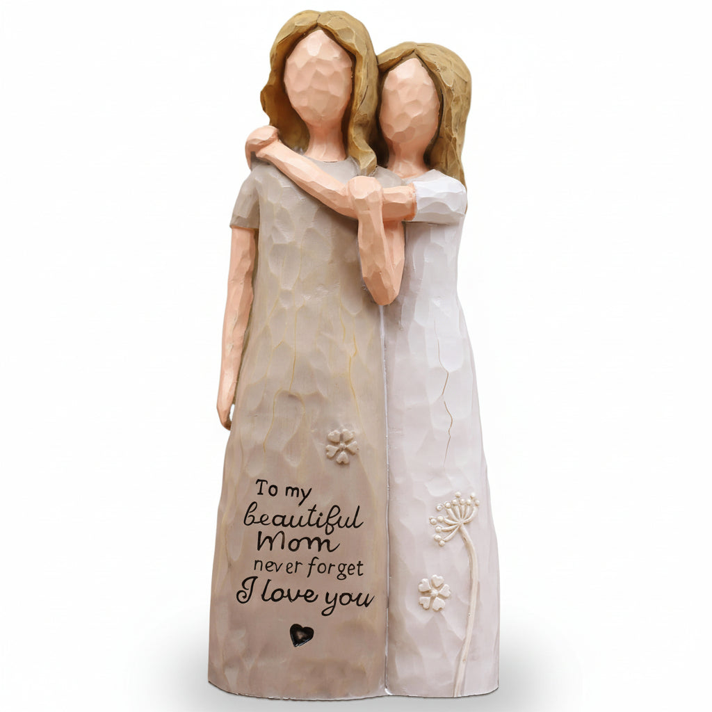 Mother & Daughter Sculpture Figurine