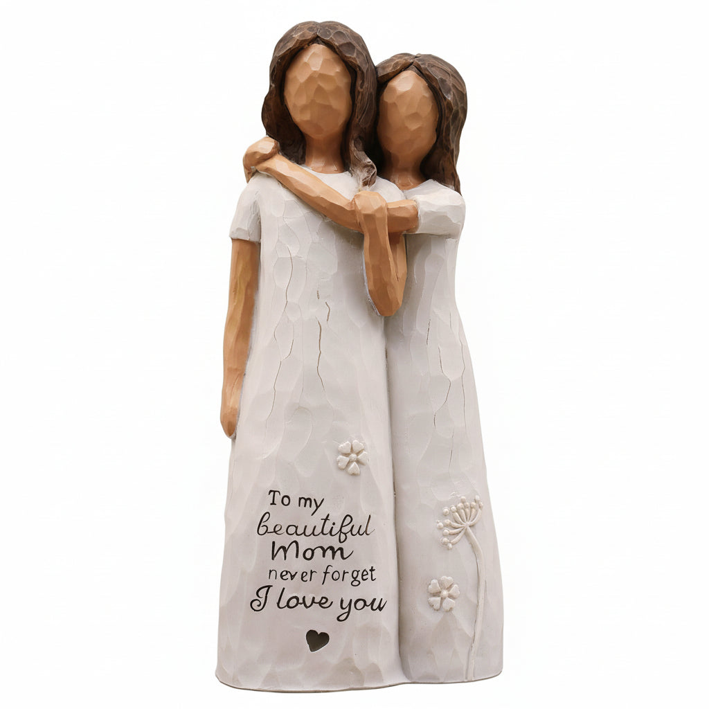 Mother & Daughter Sculpture Figurine