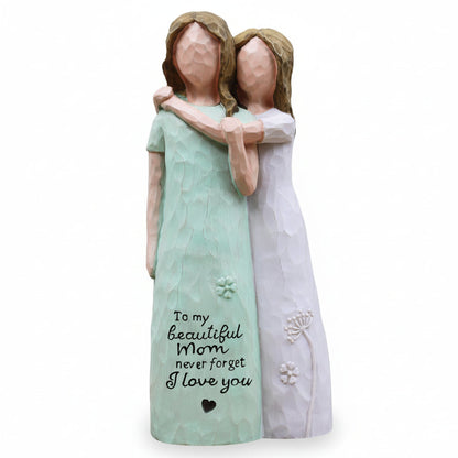 Mother & Daughter Sculpture Figurine