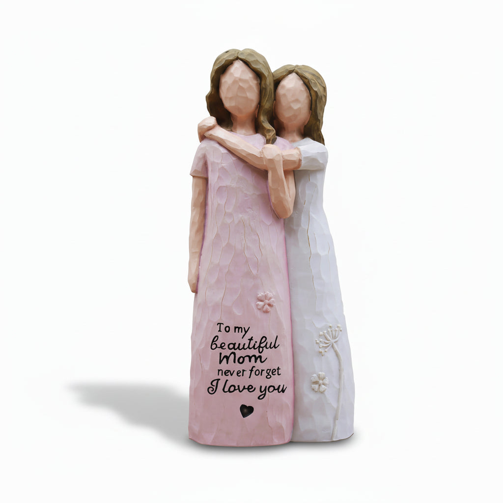 Mother & Daughter Sculpture Figurine