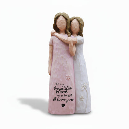 Mother & Daughter Sculpture Figurine
