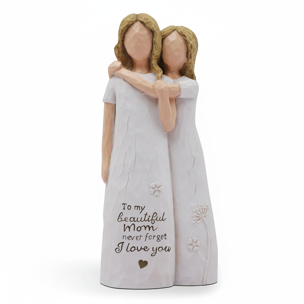 Mother & Daughter Sculpture Figurine
