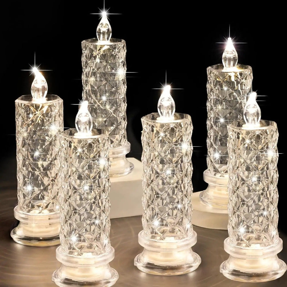 Flameless Candle Warm Light LED Candle Decorative Accent - Image 4