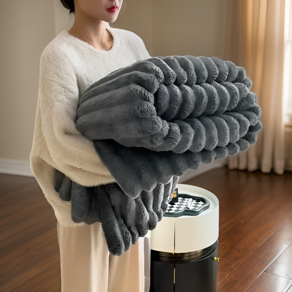 Drift Fleece Throw Blanket