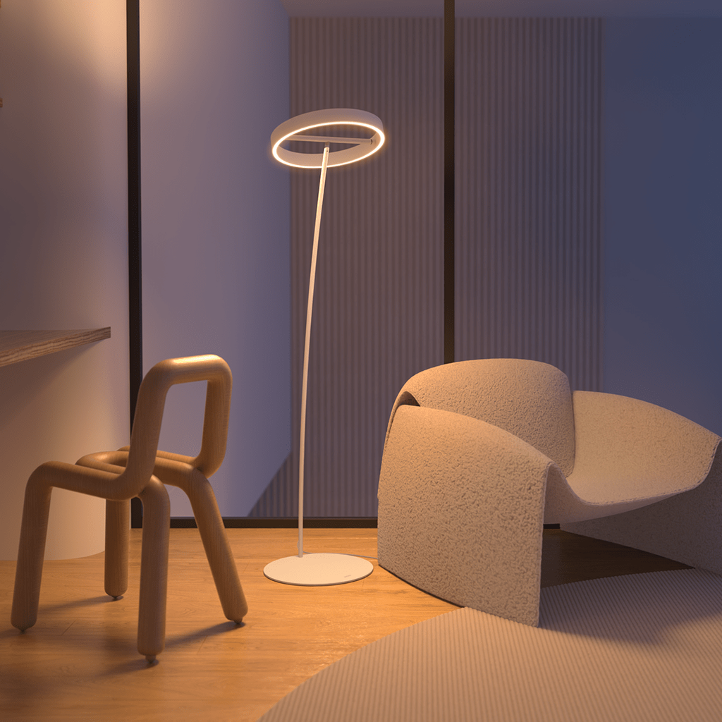 Floor Lamp LED Lighting Remote Control Adjustable Design - Image 15