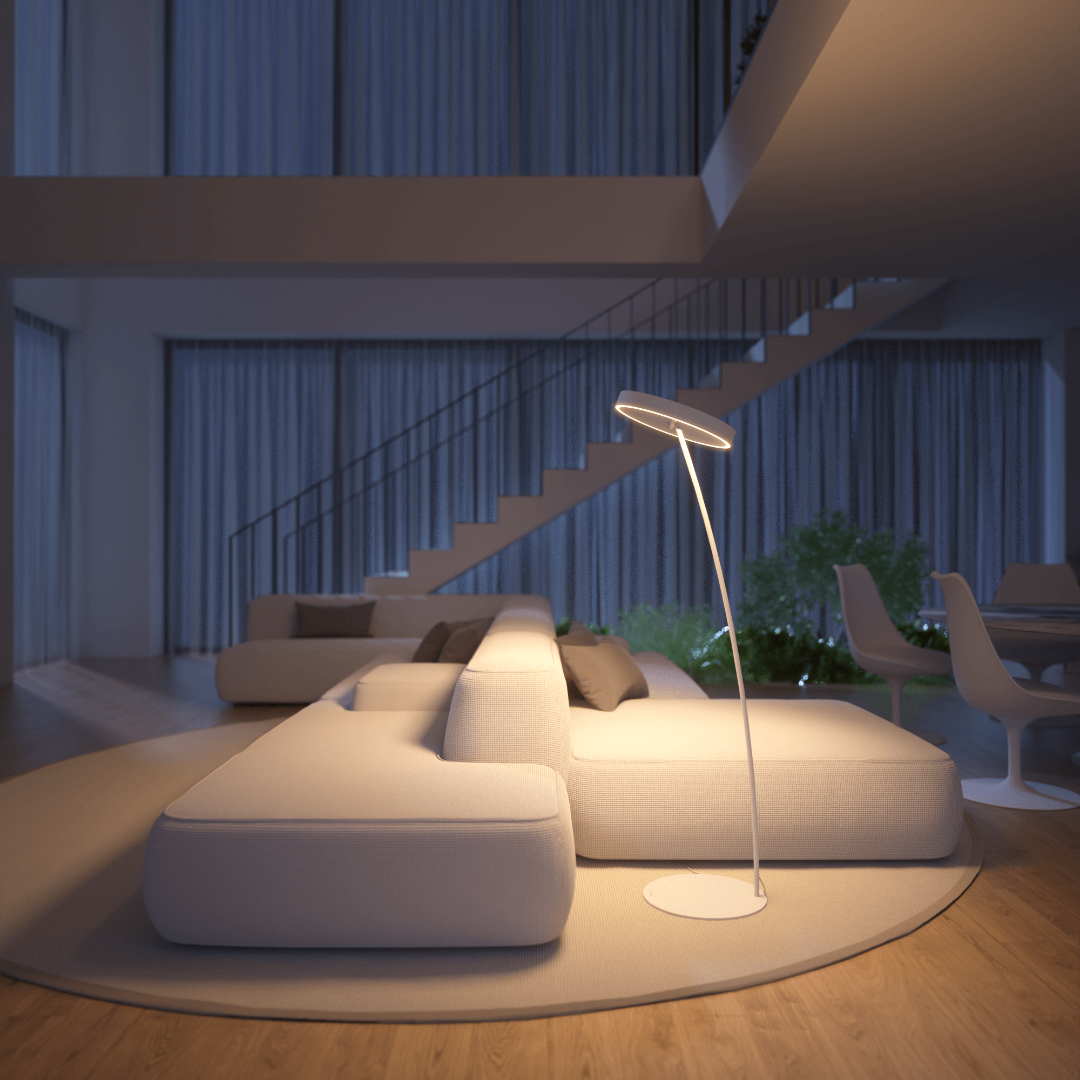 Floor Lamp LED Lighting Remote Control Adjustable Design - Image 17