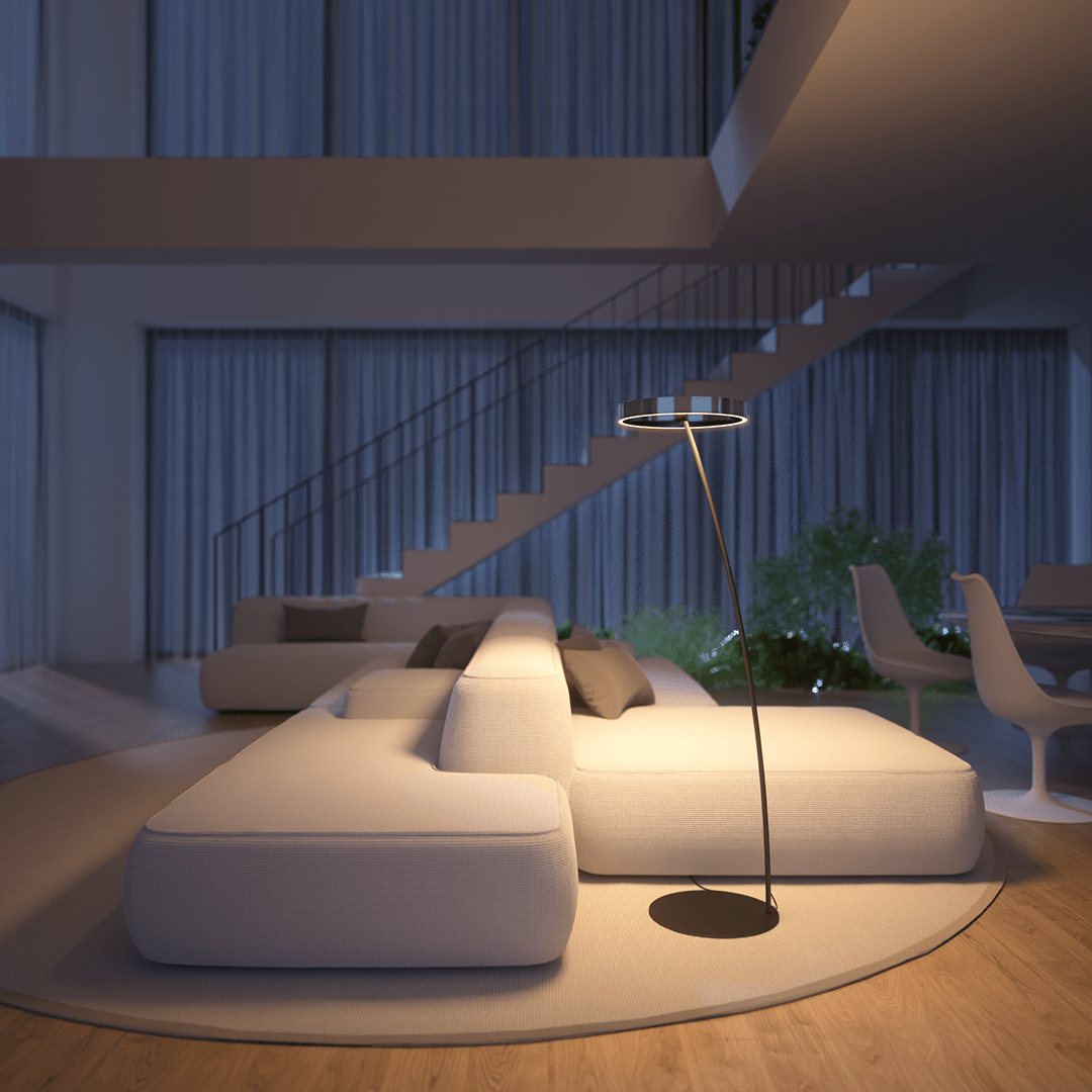 Floor Lamp LED Lighting Remote Control Adjustable Design - Image 23