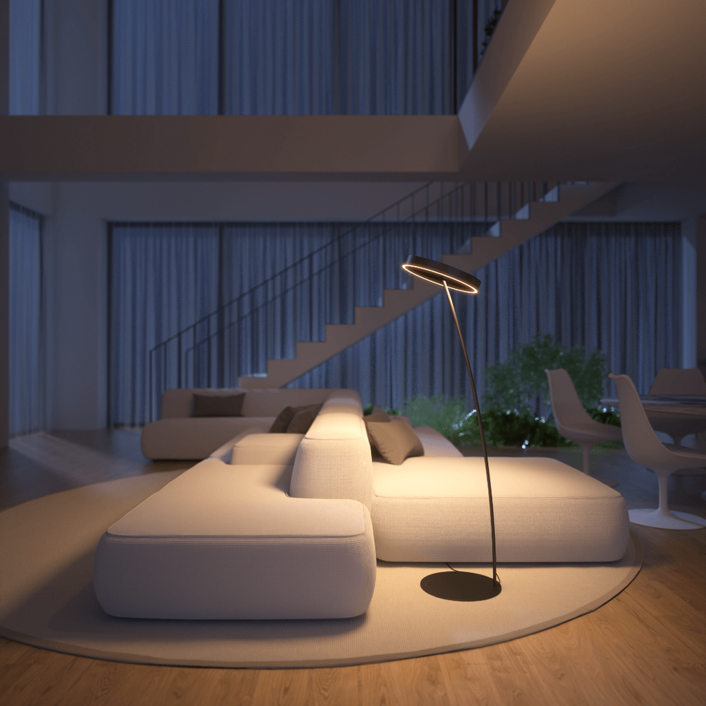 Floor Lamp LED Lighting Remote Control Adjustable Design - Image 4