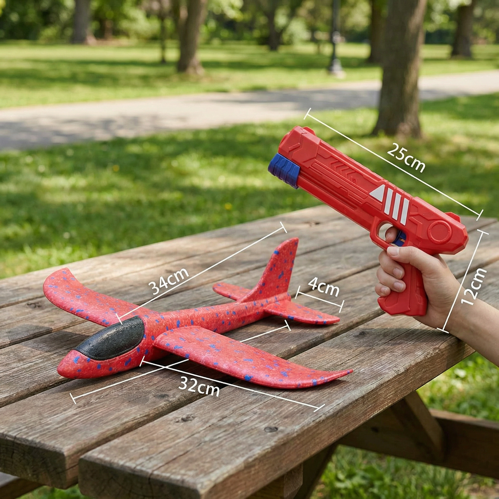 Flying Toy Interactive Outdoor Fun Launcher - Image 5