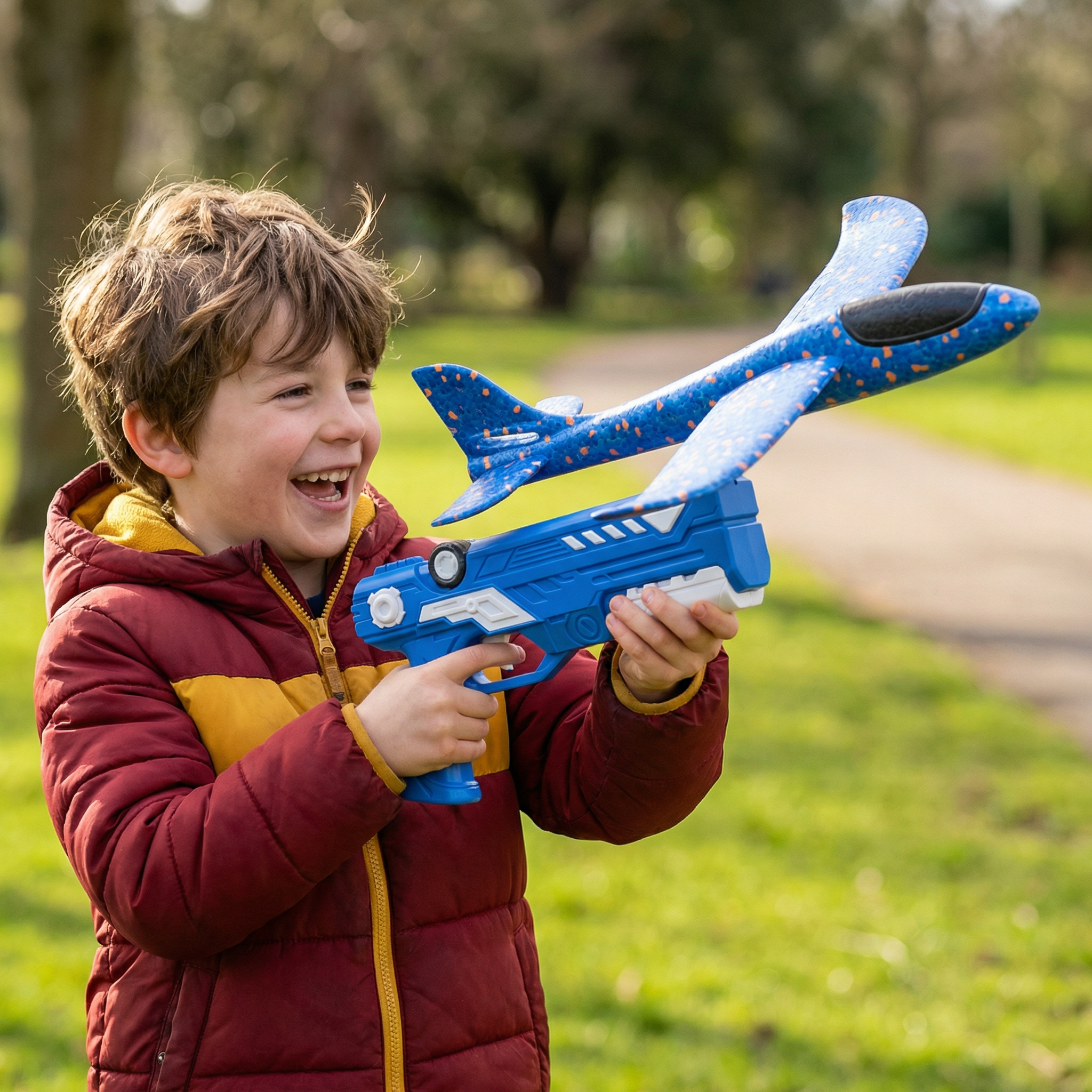 Flying Toy Interactive Outdoor Fun Launcher - Image 6