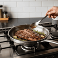 TITAN-PREMIUM PAN - High-quality titanium pan without coating for all hob types
