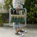Garden Tool Set Seat Folding Stool Portable - Image 2