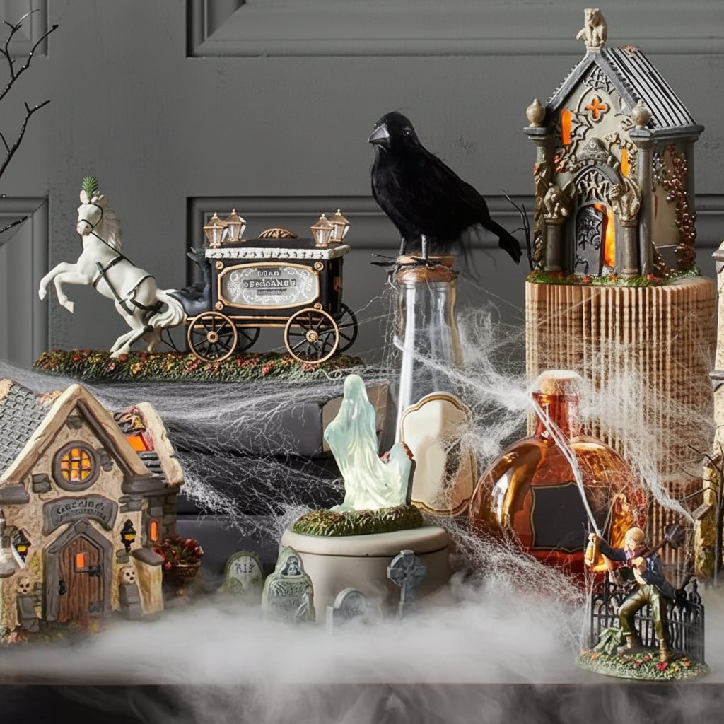 Halloween Accessories Halloween Table Decoration Grave Stone - Image 4