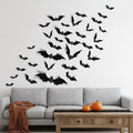 Halloween Decoration 3D Bat Wall Stickers Party Set - Image 1
