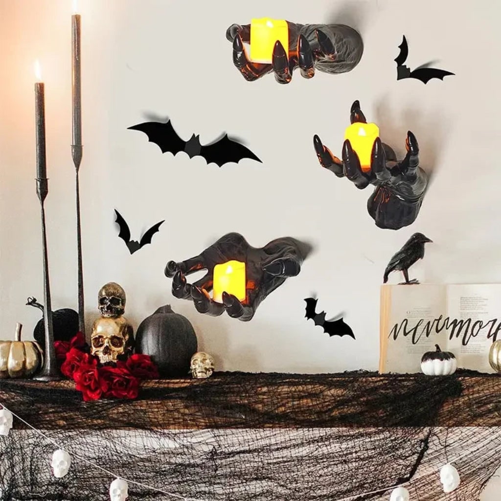 Halloween Decoration 3D Wall Art Gothic Home Decor - Image 6