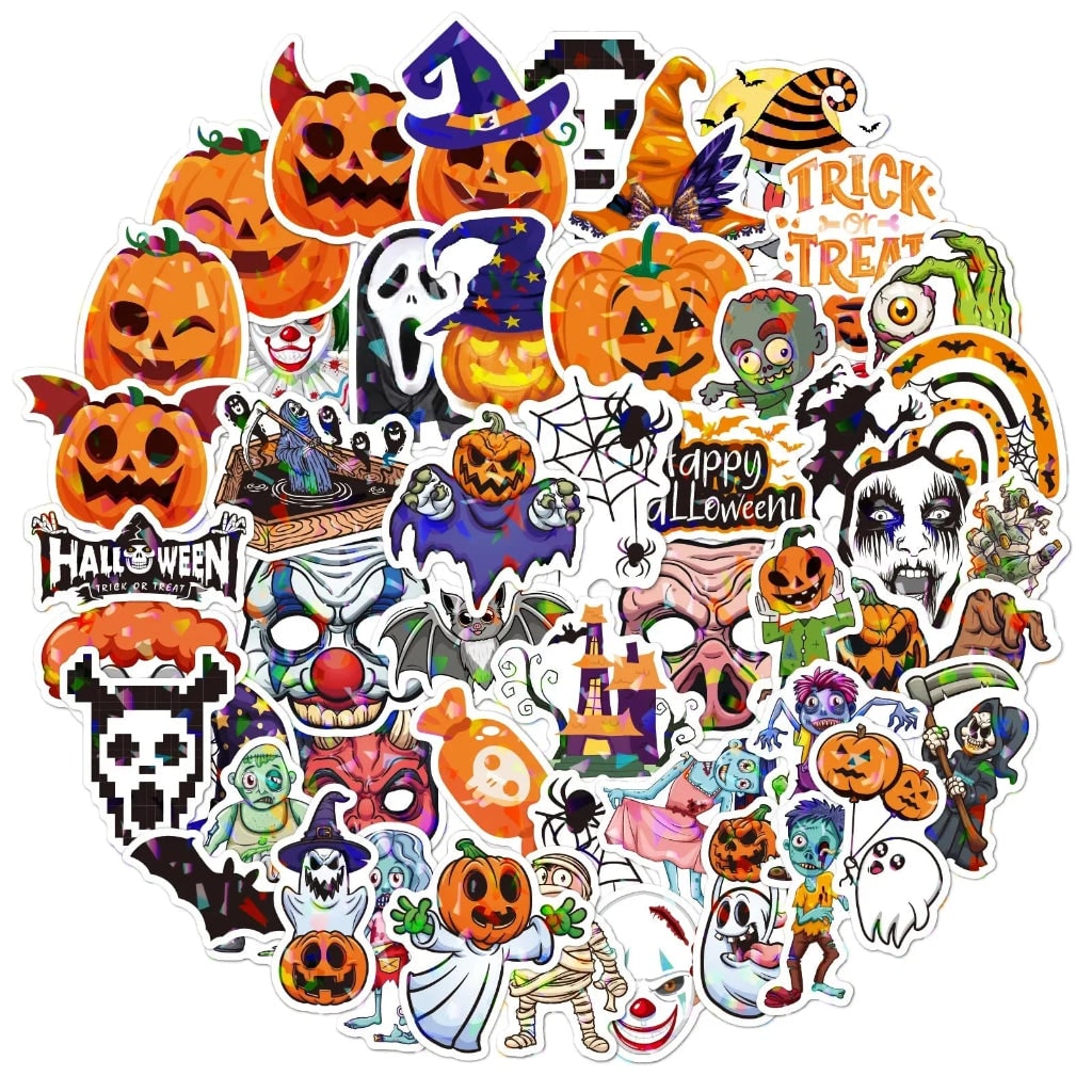 Halloween Decoration Battery Operated Lights Orange Light - Image 8