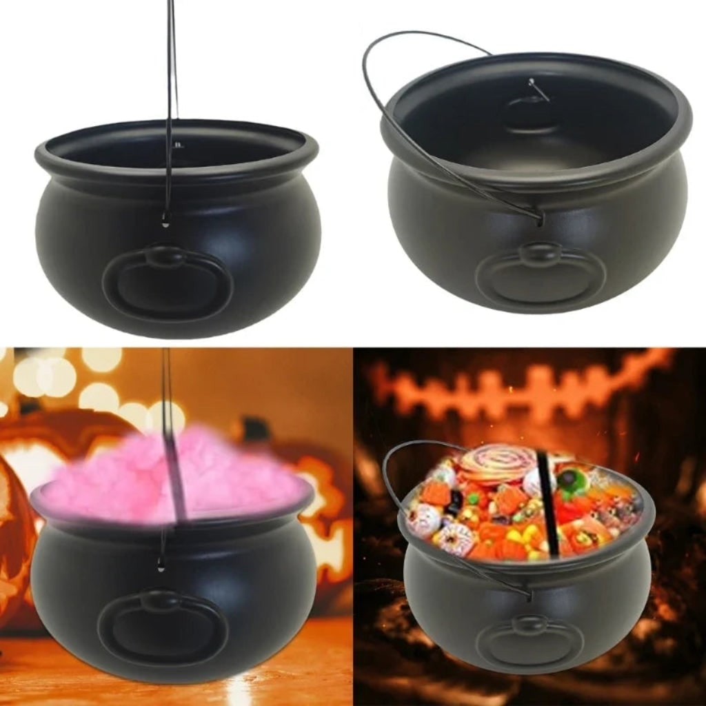 Halloween Decoration Cauldron Trick or Treat Display - Image 2