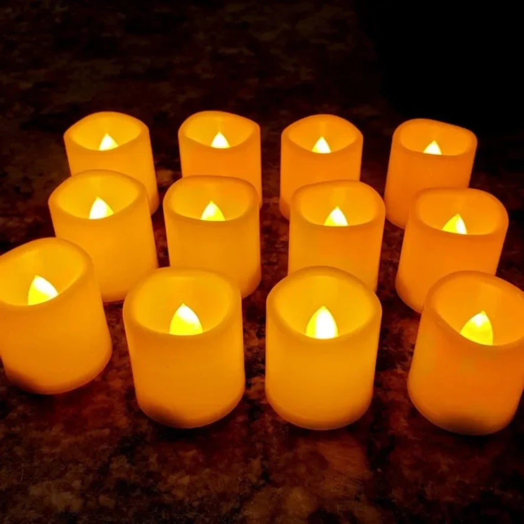 Halloween Decoration Flameless Candles Battery Operated - Image 3