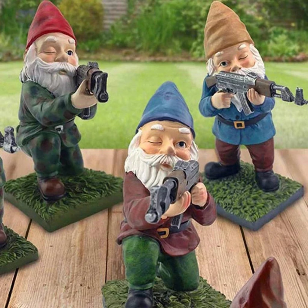 Halloween Decoration Garden Gnome Unique Outdoor Accent - Image 3