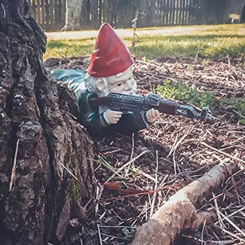 Halloween Decoration Garden Gnome Unique Outdoor Accent - Image 5