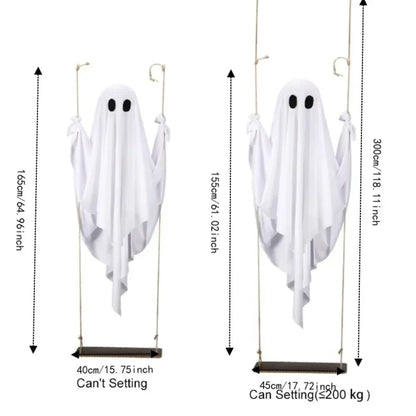 Halloween Decoration Ghost Flying Remote Controlled Swing - Image 6