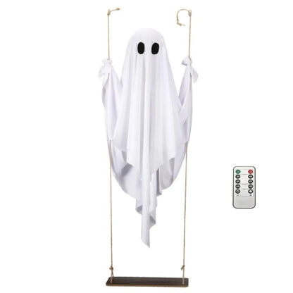 Halloween Decoration Ghost Flying Remote Controlled Swing - Image 7