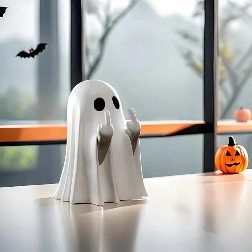 Halloween Decoration Ghost Statue Home Accent Table Decoration - Image 1