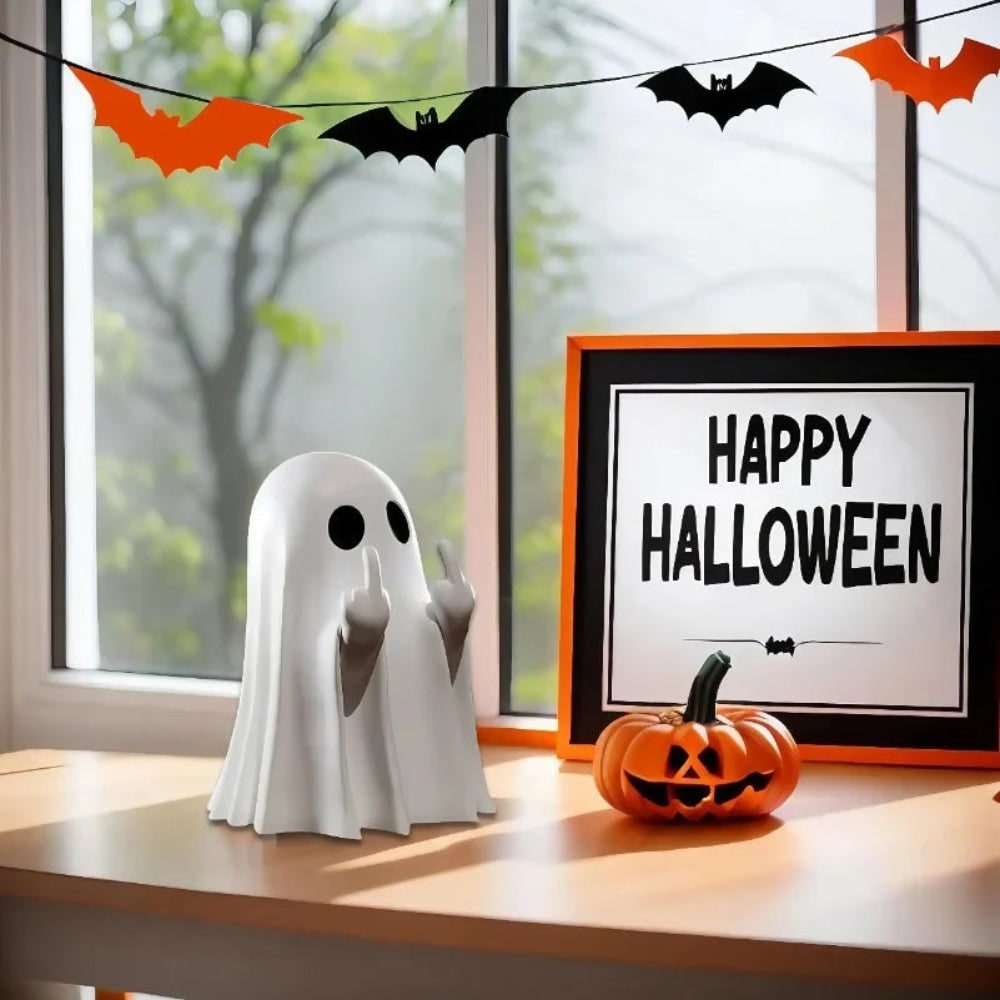 Halloween Decoration Ghost Statue Home Accent Table Decoration - Image 2