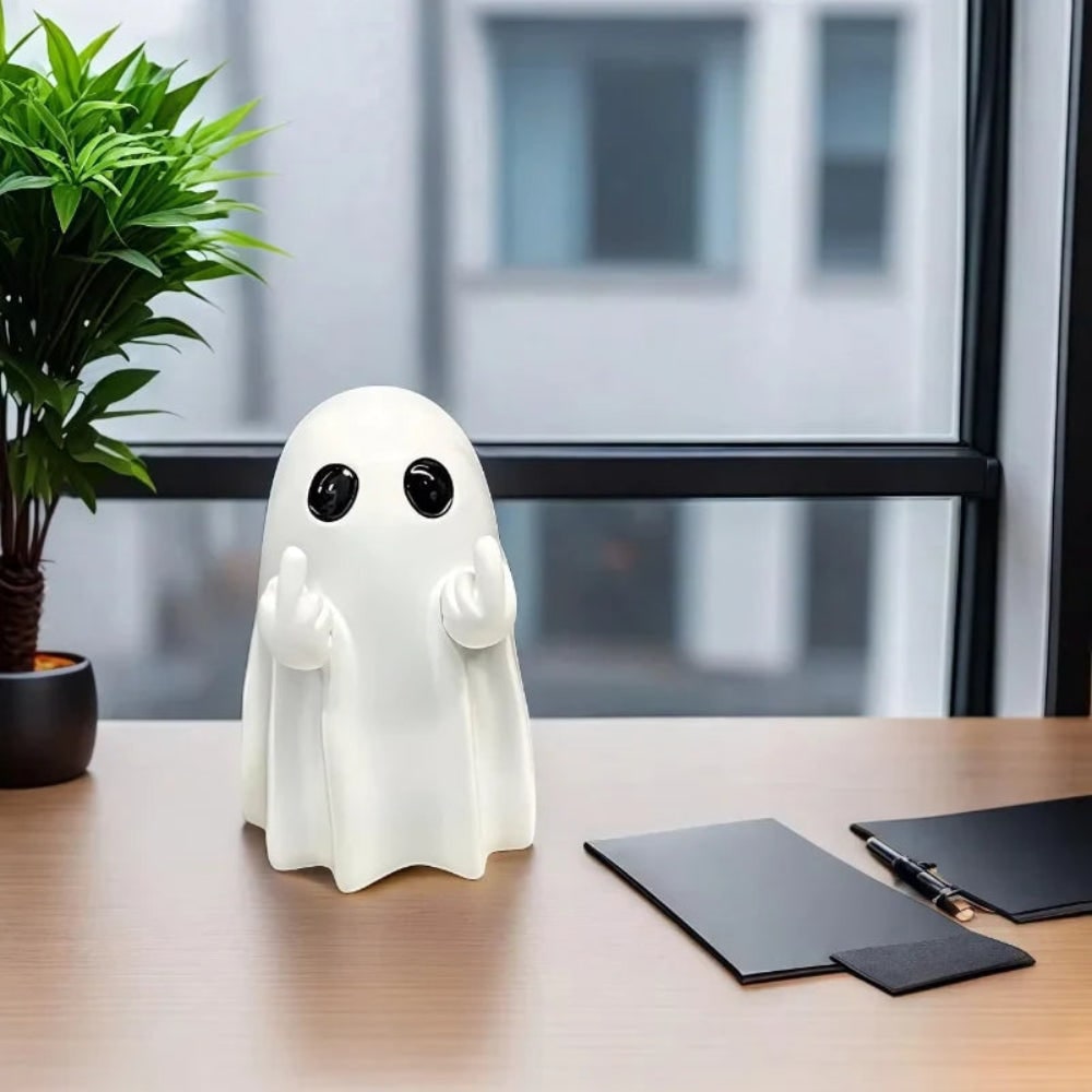 Halloween Decoration Ghost Statue Home Accent Table Decoration - Image 4