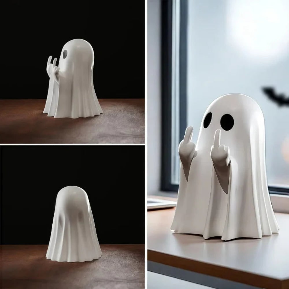 Halloween Decoration Ghost Statue Home Accent Table Decoration - Image 5
