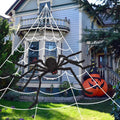 Halloween Decoration Giant Spider Web Outdoor Yard Decor - Image 1