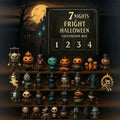 Halloween Decoration Gift Idea Halloween Advent Calendar - Image 1