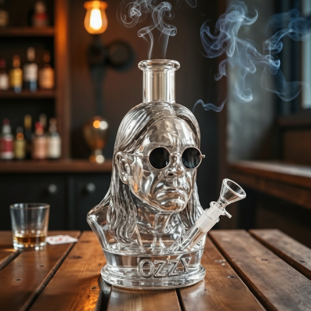 Halloween Decoration Glass Bong Unique Party Centerpiece - Image 1