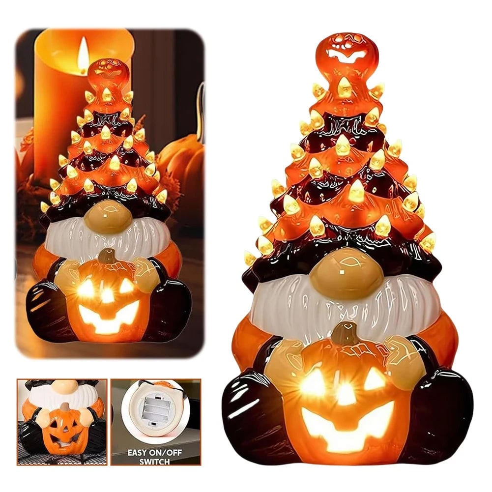 Halloween Decoration Gnome Statue Halloween Home Decor - Image 4