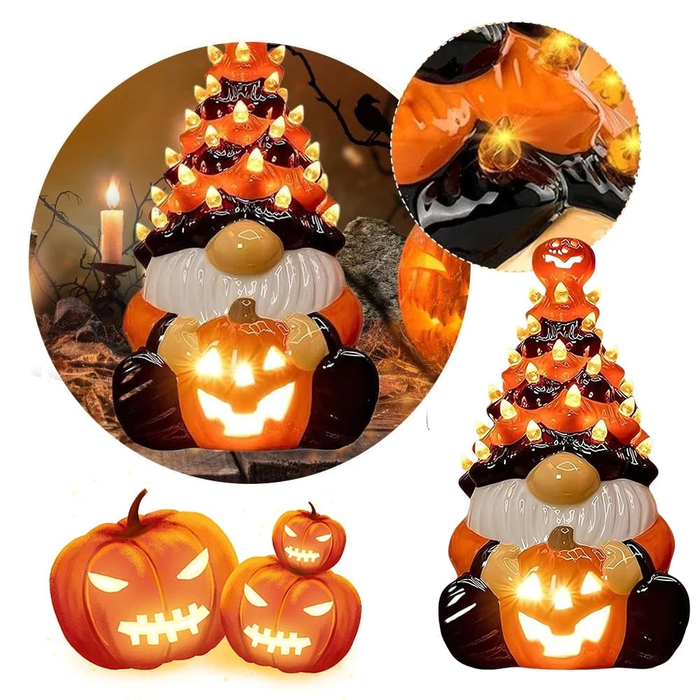 Halloween Decoration Gnome Statue Halloween Home Decor - Image 5