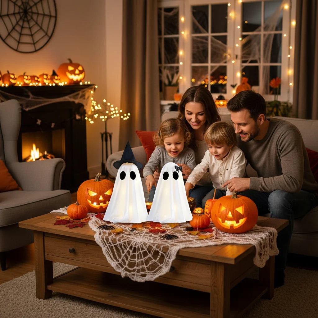 Halloween Decoration Indoor Decor Ghost Figures - Image 2