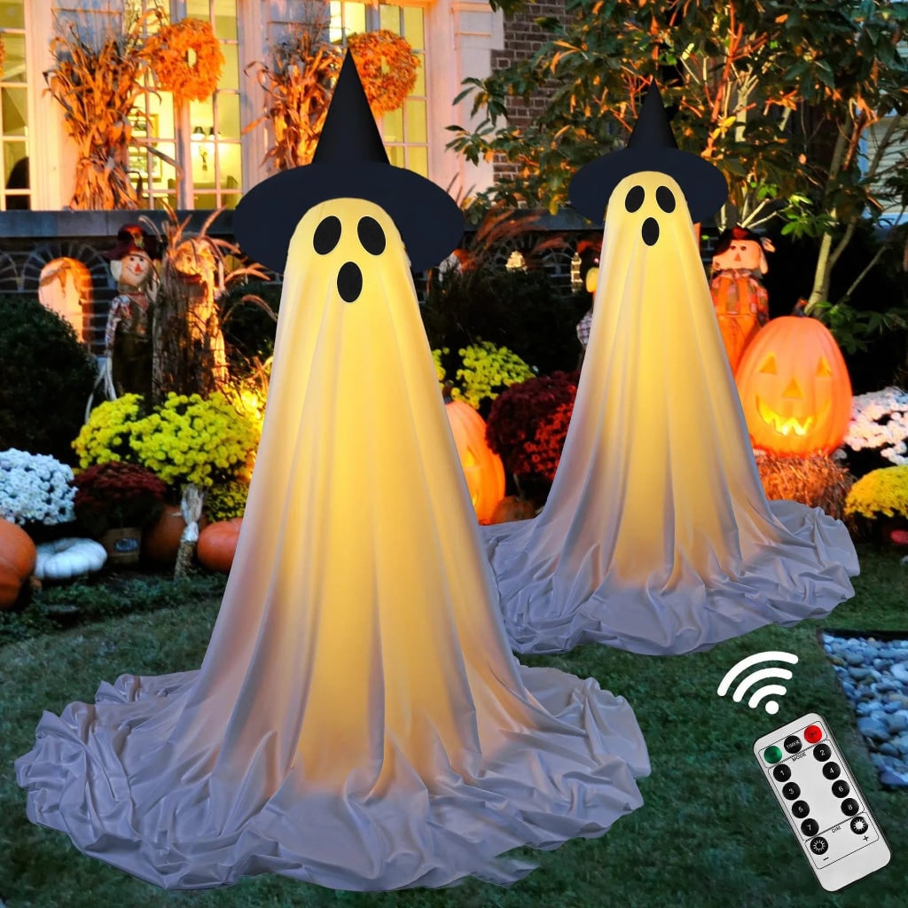 Halloween Decoration LED Lighting Sound Effects Outdoor Display - Image 1