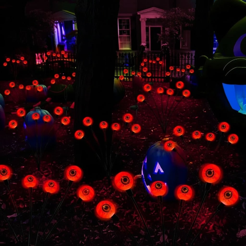 Halloween Decoration LED Lights Solar Powered Garden Orbs - Image 7