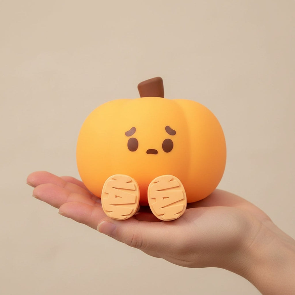 Halloween Decoration LED Night Light Rechargeable Pumpkin - Image 4