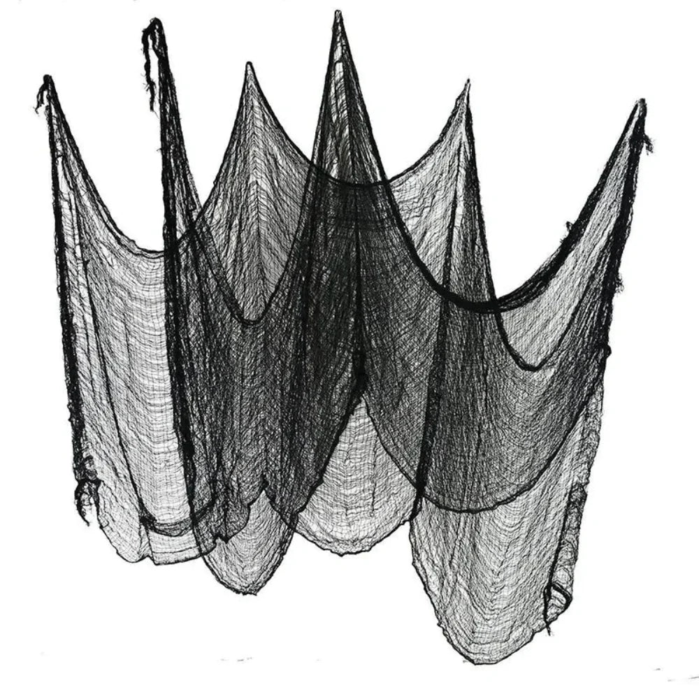 Halloween Decoration Netting Spooky Spider Web - Image 6