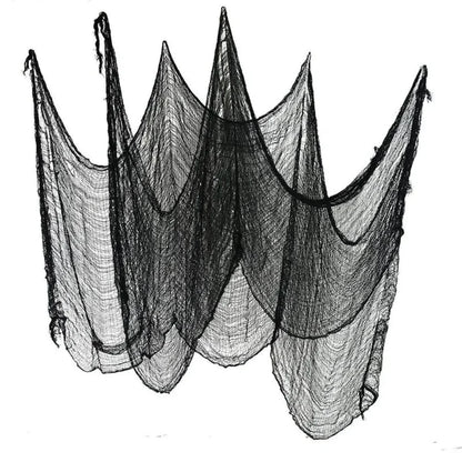 Halloween Decoration Netting Spooky Spider Web - Image 6