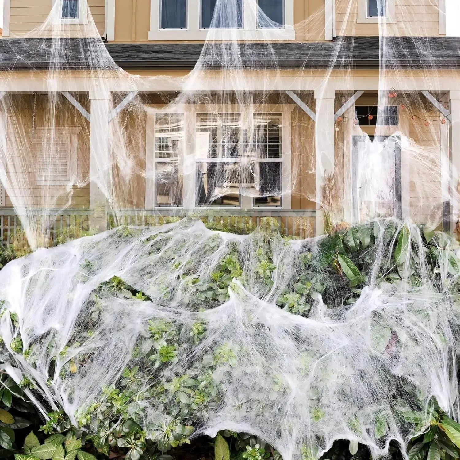 Halloween Decoration Outdoor Halloween Party Decor Spider Webs - Image 2